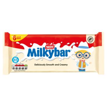 Milkybar Kid White Chocolate Bar 6 Pack Multipack 72g