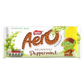 Aero Peppermint Mint Chocolate Sharing Bar 100g £1