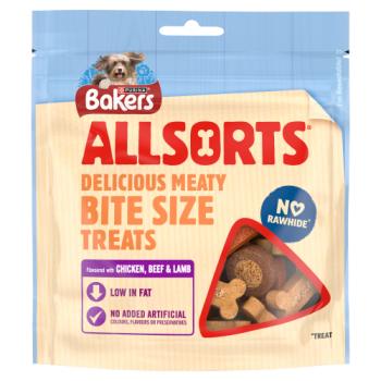 BAKERS Dog Treat Chicken, Beef and Lamb Allsorts 98g