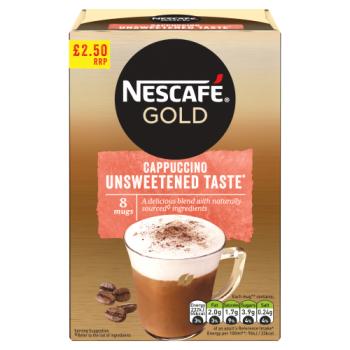 Nescafe Gold Cappuccino Unsweetened Pm&#