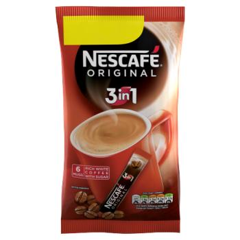 NESCAFÉ Original 3in1 Instant Coffee, 6 Sachets x 17g