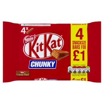 Kit Kat Chunky 4pk Pm100