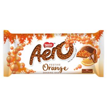Aero Festive Orange Sharing Bar 100g