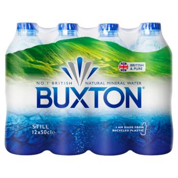 Buxton Still Natural Mineral Water 12 x 500ml