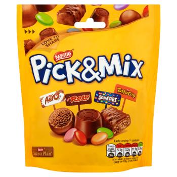 Nestle Pick & Mix Milk Chocolate Sharing Pouch 104g
