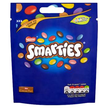 Smarties Milk Chocolate Sweets Sharing