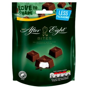 After Eight Dark Mint Chocolate Bitesize Sharing Bag 107g