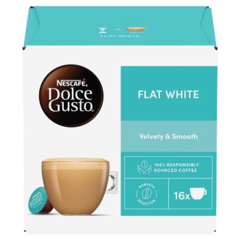 Dolce Gusto Flat White Coffee Pods 16 x 11.7g (187.2g)