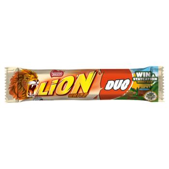 Lion White Chocolate Duo Bar 60g
