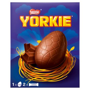 Yorkie Milk Chocolate Large Easter Egg 272g