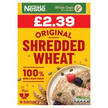 Nestlé Shredded Wheat Original Cereal 16 Pack