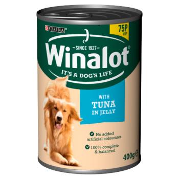 WINALOT Classics Tinned Dog Food Tuna in Jelly 400g