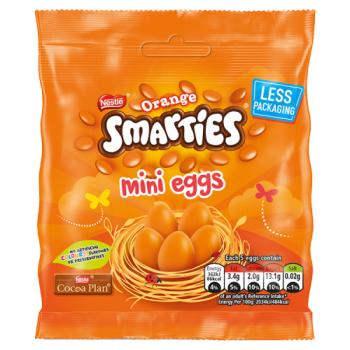 Orange Smarties Eggs