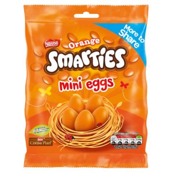 Smarties Mini Eggs Orange