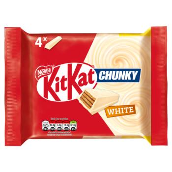 Kit Kat Chunky White Bars 4 x 40g (160g)