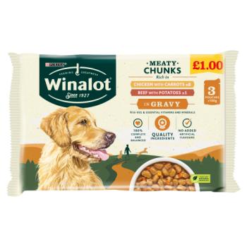 Winalot Dog  Variety In Gravy 3pk