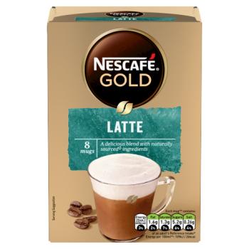 Nescafé Gold Latte 8 x 15.5g (124g)