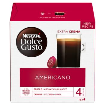 Nescafe Dolce Gusto Americano Coffee Pods x 16