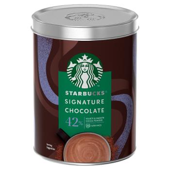 STARBUCKS SIGNATURE CHOCOLATE 42% Cocoa Hot Chocolate Powder 330g Tin