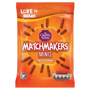 Quality Street Matchmakers Zingy Orange Chocolate Minis Sharing Bag 120g