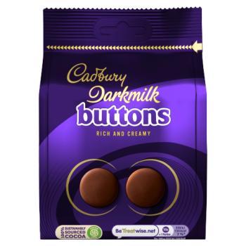 Cadbury Dark Milk Buttons Chocolate 105g