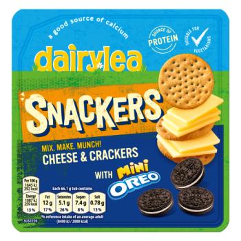 Dairylea Snackers Cheese & Crackers with Mini Oreo 66.1g