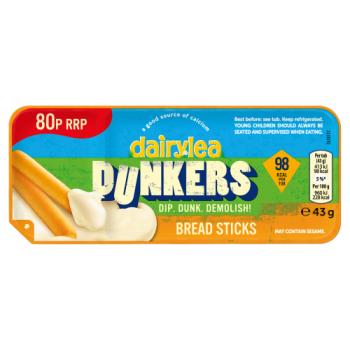 Dairylea Dunkers Breadstick Processed Cheese-snack 43g