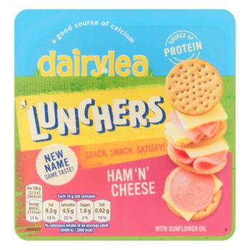Dairylea Lunchers Ham' N' Cheese 74g