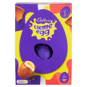 Cadbury Creme Egg with Large Easter Egg 233g
