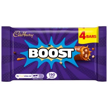 Cadbury Boost Chocolate Bar 4 Pack Multipack (4x37g) 148 g