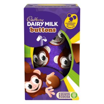 Cadbury Dairy Milk Buttons Chocolate Egg 98g