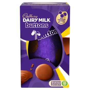 Cadbury Dairy Milk Buttons Chocolate Egg 96g