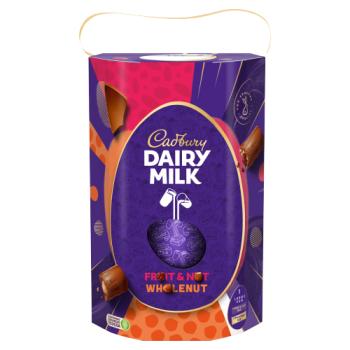 Cadbury Dairy Milk Fruit & Nut Wholenut Chocolate Egg 249g