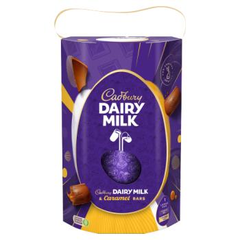 Cadbury Dairy Milk & Caramel Bars 245g