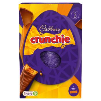 Cadbury Crunchie Chocolate Chocolate Egg 190g