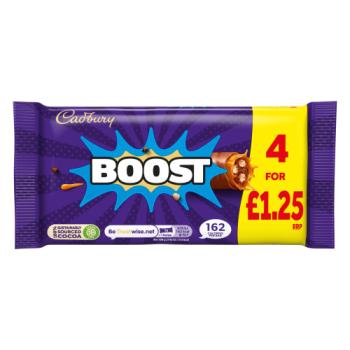 Cadbury Boost 4 x 31.5g