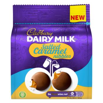 Cadbury Dairy Milk Caramel Nibbles Salted Chocolate 95g