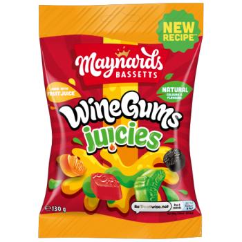 Maynards Bassetts Wine Gums Wine Gums Jelly 130g