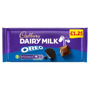 Cadbury Dairy Milk Oreo Chocolate Bar £1.25 PMP 120g