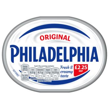 Philadelphia Plain Cream Cheese-soft 165g