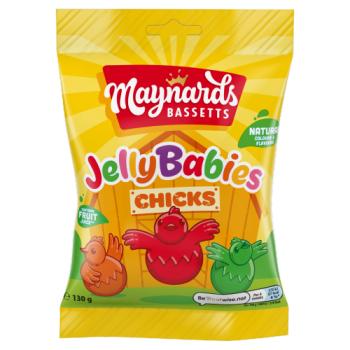 Maynards Bassetts Jelly Babies Chick Candy 130g
