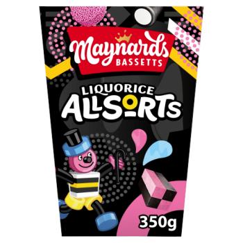 Bassetts Liquorice Allsorts Candy 350g