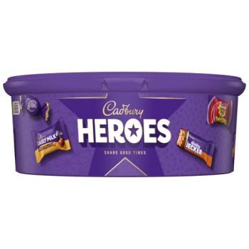Cadbury Heroes Chocolate Pieces-assorted 550g