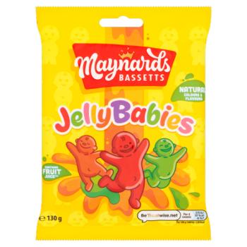 Maynards Bassetts Jelly Babies Candy 130g