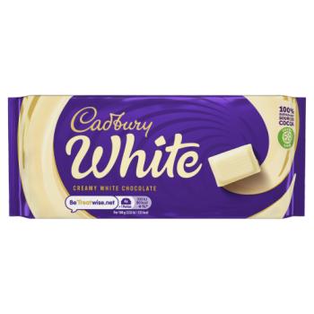 Cadbury White Chocolate Chocolate 90g