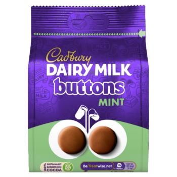 Cadbury Dairy Milk Buttons Mint Chocolate 110g