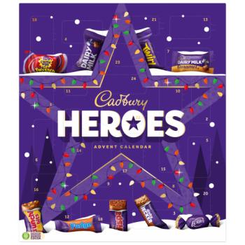 Cadbury Heroes Chocolate Pieces-calendar 230g