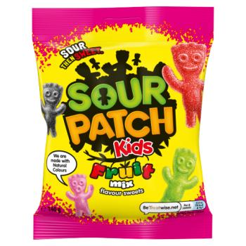 Sour Patch Kids Fruit Mix Flavour Sweets 140g
