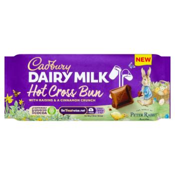 Dailry Milk Hot Cross Bun