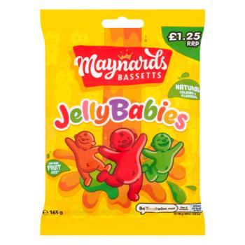 Maynards Bassetts Jelly Babies 165g